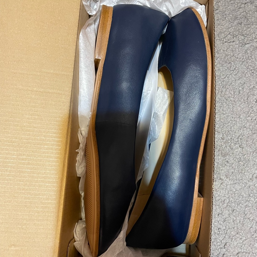 Clarks Grace Piper Ballet Leather Flats - Picture 4 of 7